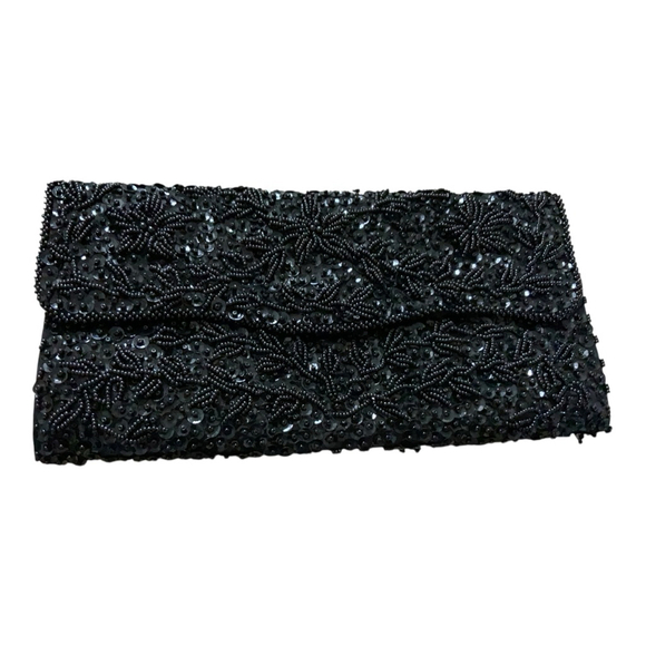 Handbags - Vintage Beaded Clutch